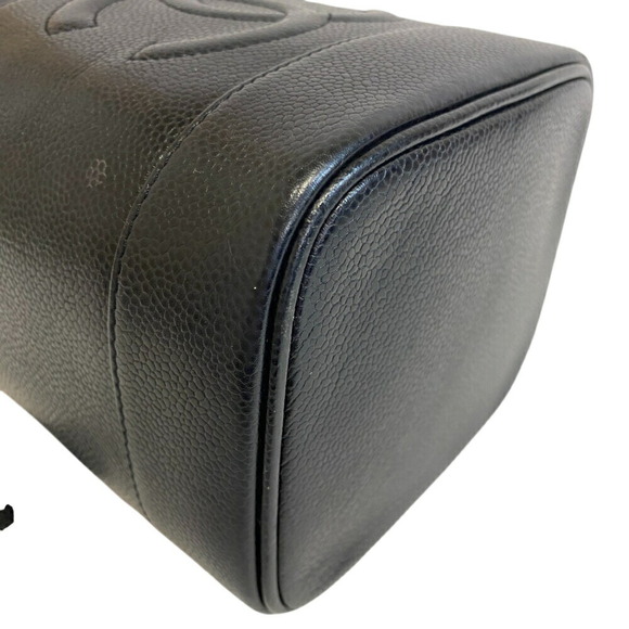 CHANEL Black Logo Pouch - Picture 3 of 12